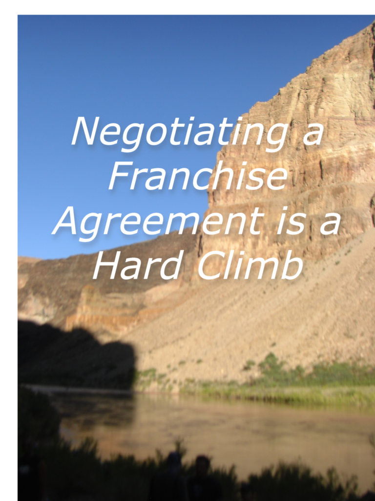 Negotiating the Franchise Agreement